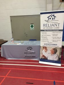 Reliant at Home Care Participates in Indian Valley YMCA Wellness Fair | Reliant at Home Care